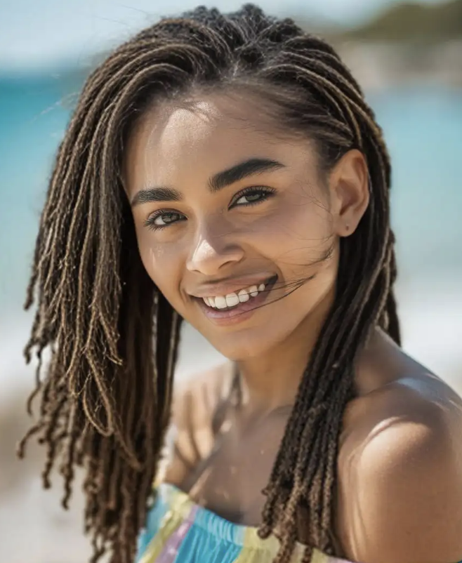 After: Confident with ai hairstyle changer recommended perfect hairstyle using hairstyle ai